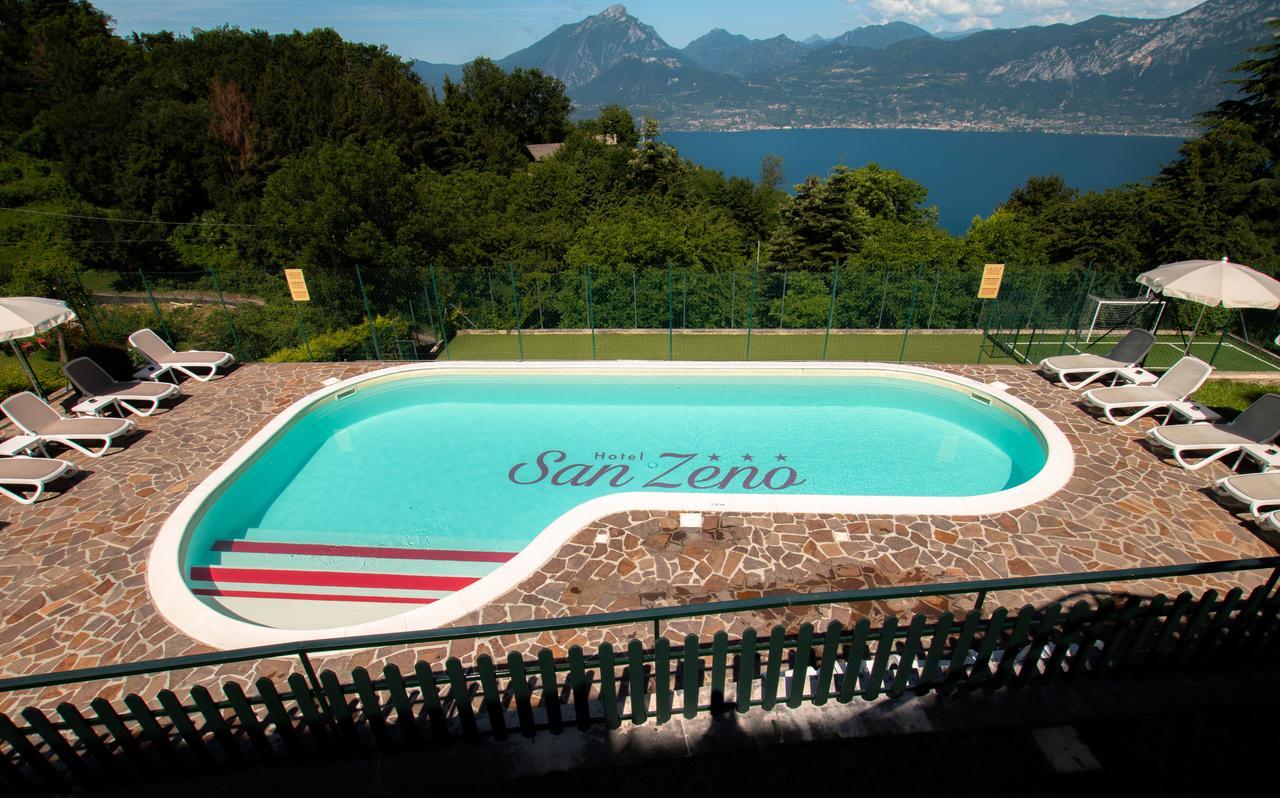 Hotel San Zeno San Zeno di Montagna Exteriör bild